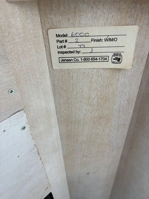 67156 JENSEN Fireplace Mantle Mantel Surround
