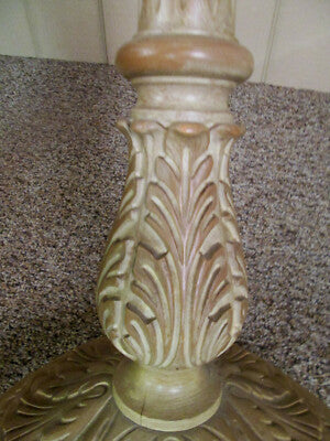 52831 Modern Decorator Mid Century Glass Top Decorator Table