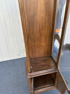 67099 Oak Curio China Cabinet