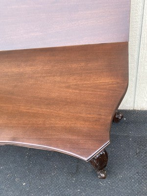 66609  Antique French Country Flip Top Dining Table Console Sofa Table