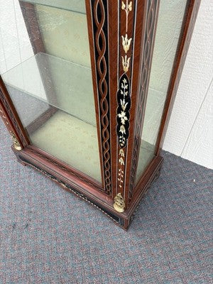 66959 Louis XV Curio China Cabinet with Bronze Ormalu