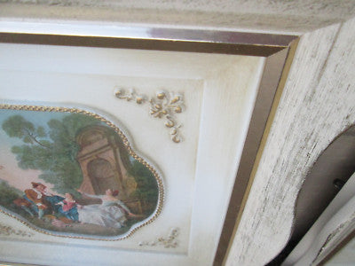 MW :  Pair Mid Century Modern Vintage TURNER Prints In fancy Picture Frames
