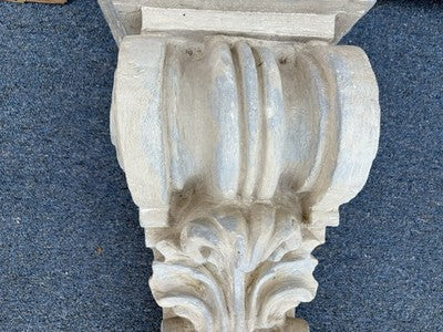 59501 Decorator Architecture Wall Column Whatnot Curio Shelf SIGNED on Back