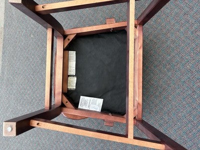 62870 Set of 4 STEELCASE Mahogany Armchair Chair s