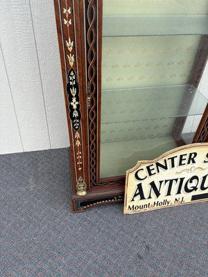 66959 Louis XV Curio China Cabinet with Bronze Ormalu