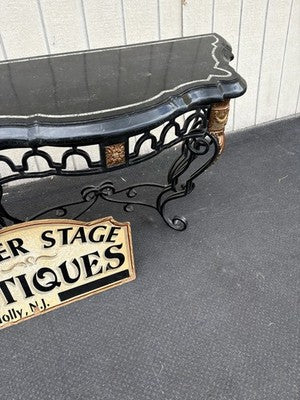 66849 Super Quality Marble Top Console Table Hall Stand Sideboard Server