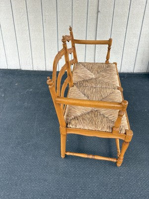 66796   Maple Loveseat Sofa  Settee Couch Chair