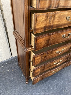 66621 French Provincial High Chest Dresser