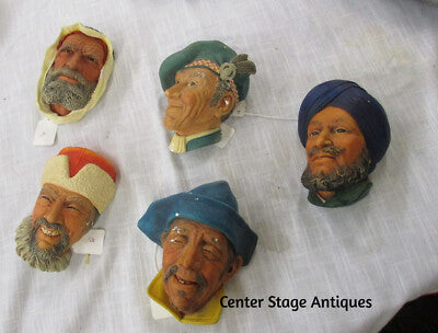 COL  01 WW:     Set of 5  BOSSONS Figures