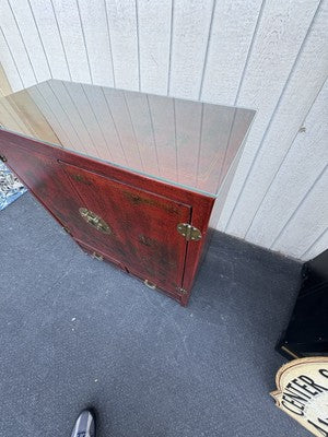 66697   Oriental Storage Cabinet Chest