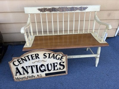 64163 HITCHCOCK Settee Sofa Bench Couch Chair