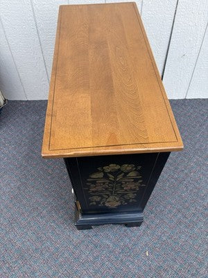 67128 ETHAN ALLEN Storage Cabinet Chest with Mirror