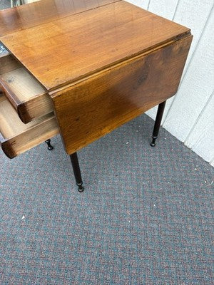 66902 Empire Mahogany Dropside Lamp Table Stand