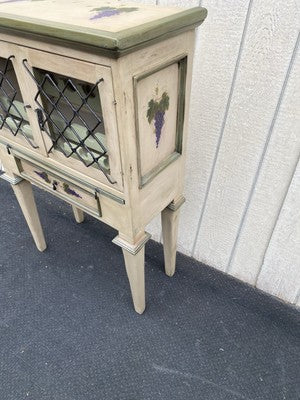 66541 Rustic Primitive Wine Rack Kitchen cabinet