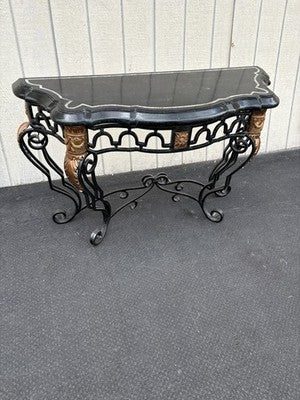 66849 Super Quality Marble Top Console Table Hall Stand Sideboard Server