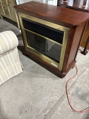 66921 Mahogany WORKING Electric Fireplace Mantle