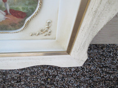 MW :  Pair Mid Century Modern Vintage TURNER Prints In fancy Picture Frames