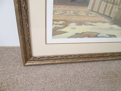 56799 JAMES LUMBERS "DOUBLE TROUBLE" Framed Pencil Signed #'d Print