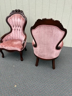 67145  PAIR   Victorian Classics  Victorian Style Chair Chairs