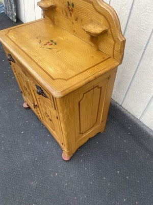66531 Antique Victorian Washstand Dresser Chest