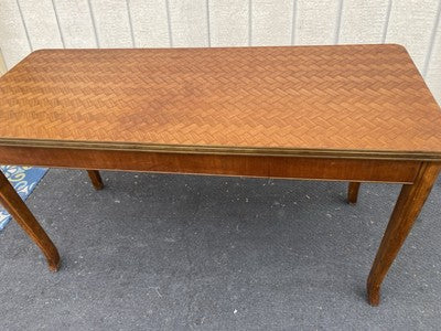 66527   Custom Hand Made ETERNA Console Library Table Stand KON MUNDUS  New York