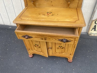 66531 Antique Victorian Washstand Dresser Chest