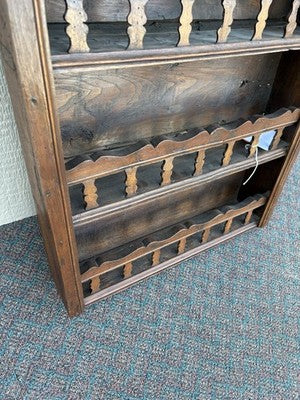65458 Antique Whatnot Wall Shelf Curio