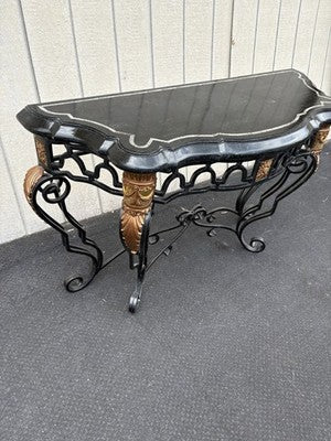 66849 Super Quality Marble Top Console Table Hall Stand Sideboard Server