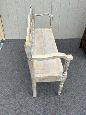 67069 Rustic Settee Bench Chair Sofa Couch