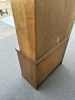 66953 Maple ETHAN ALLEN Curio China Cabinet Bookcase