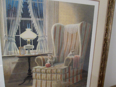 56799  JAMES LUMBERS "DOUBLE TROUBLE" Framed Pencil Signed #'d Print