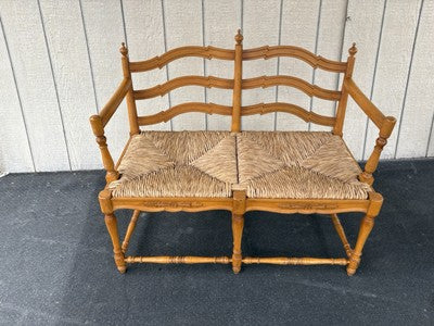 66796   Maple Loveseat Sofa  Settee Couch Chair