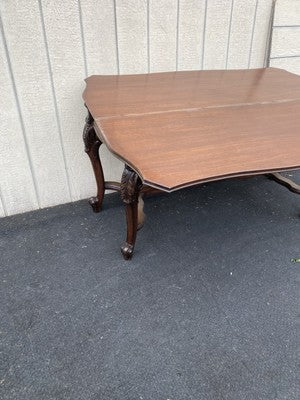 66609  Antique French Country Flip Top Dining Table Console Sofa Table