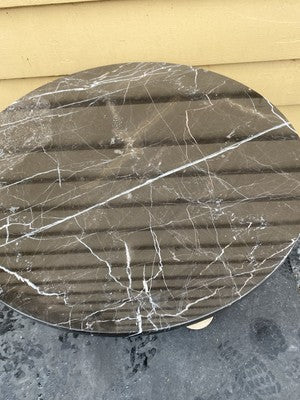 65705 Marble Top Lamp Table Stand