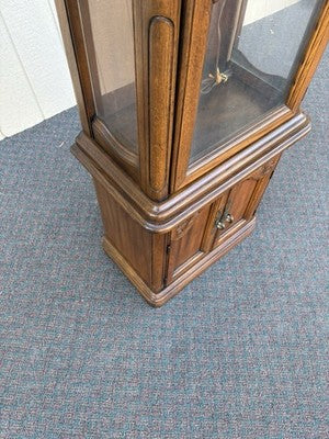 67099 Oak Curio China Cabinet