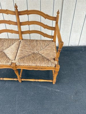 66796   Maple Loveseat Sofa  Settee Couch Chair