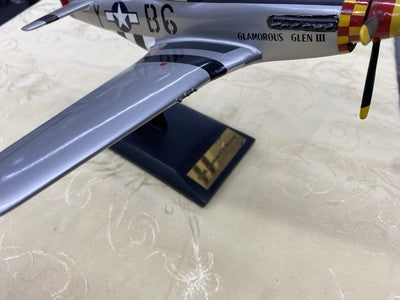 ES 222: Danbury Mint P 51 Mustang Airplane Plane