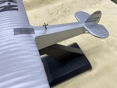 ES 216:   Danbury Mint Spirit of St Louis Airplane Plane 17 1/2" wingspan