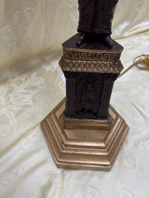 65280 QUALITY Figural Table Lamp with Shade