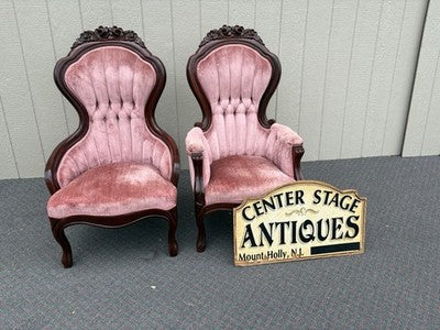 67145  PAIR   Victorian Classics  Victorian Style Chair Chairs