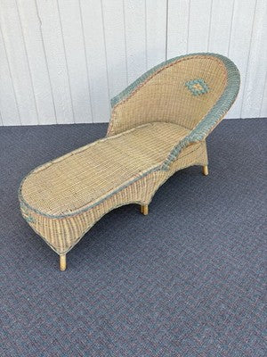 67019 Wicker Typhoon Furniture Chaise Lounge Chair