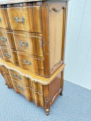 67070 French Country PHENIX Furniture High Chest Dresser