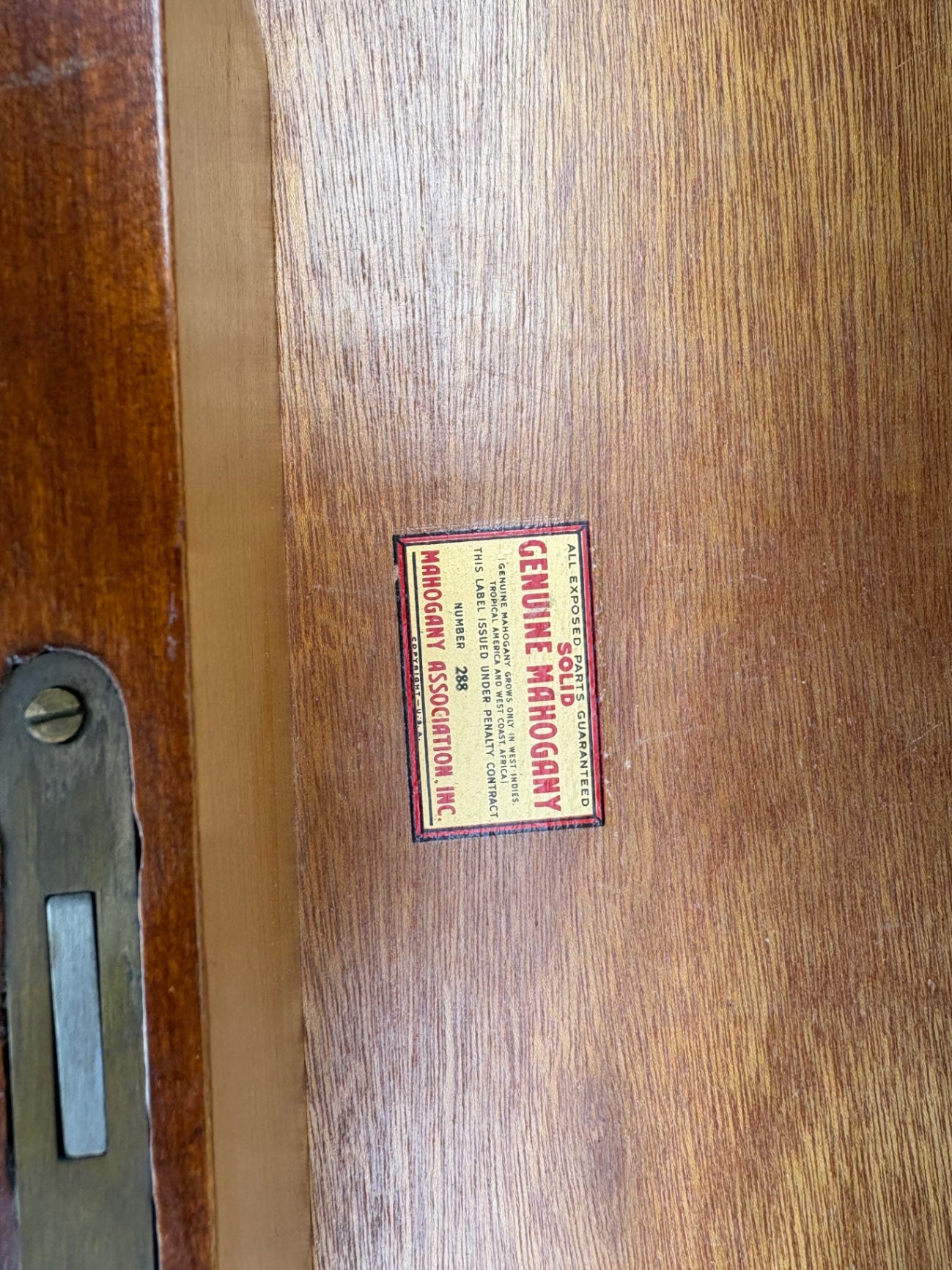 66895 Vintage Mahogany Block Front Desk by Hathaways with Claw Feet