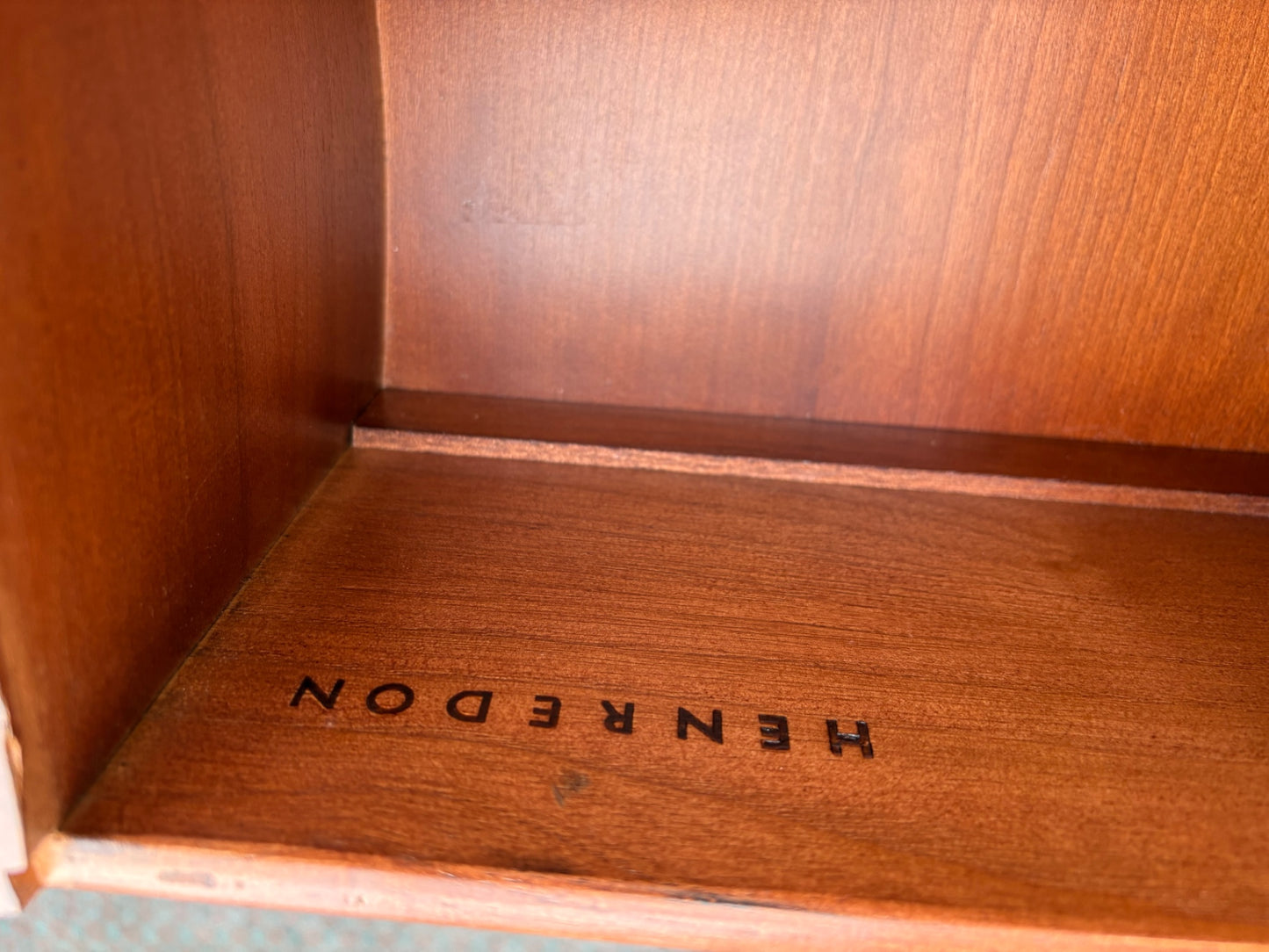 Henredon Traditional Burl Wood Chest with Carved Details