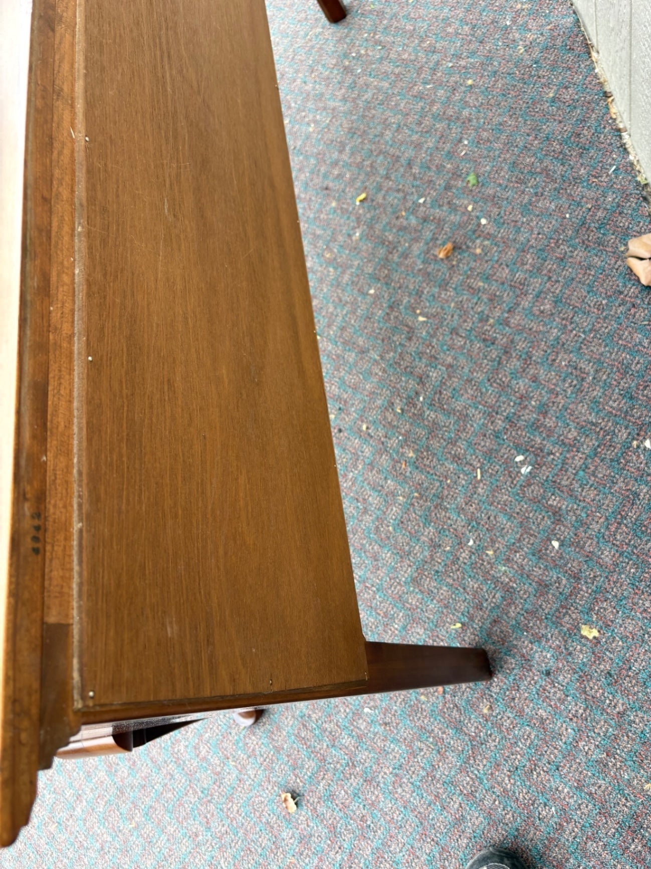 67759 Stickley Queen Anne Cherry Buffet with Brass Hardware