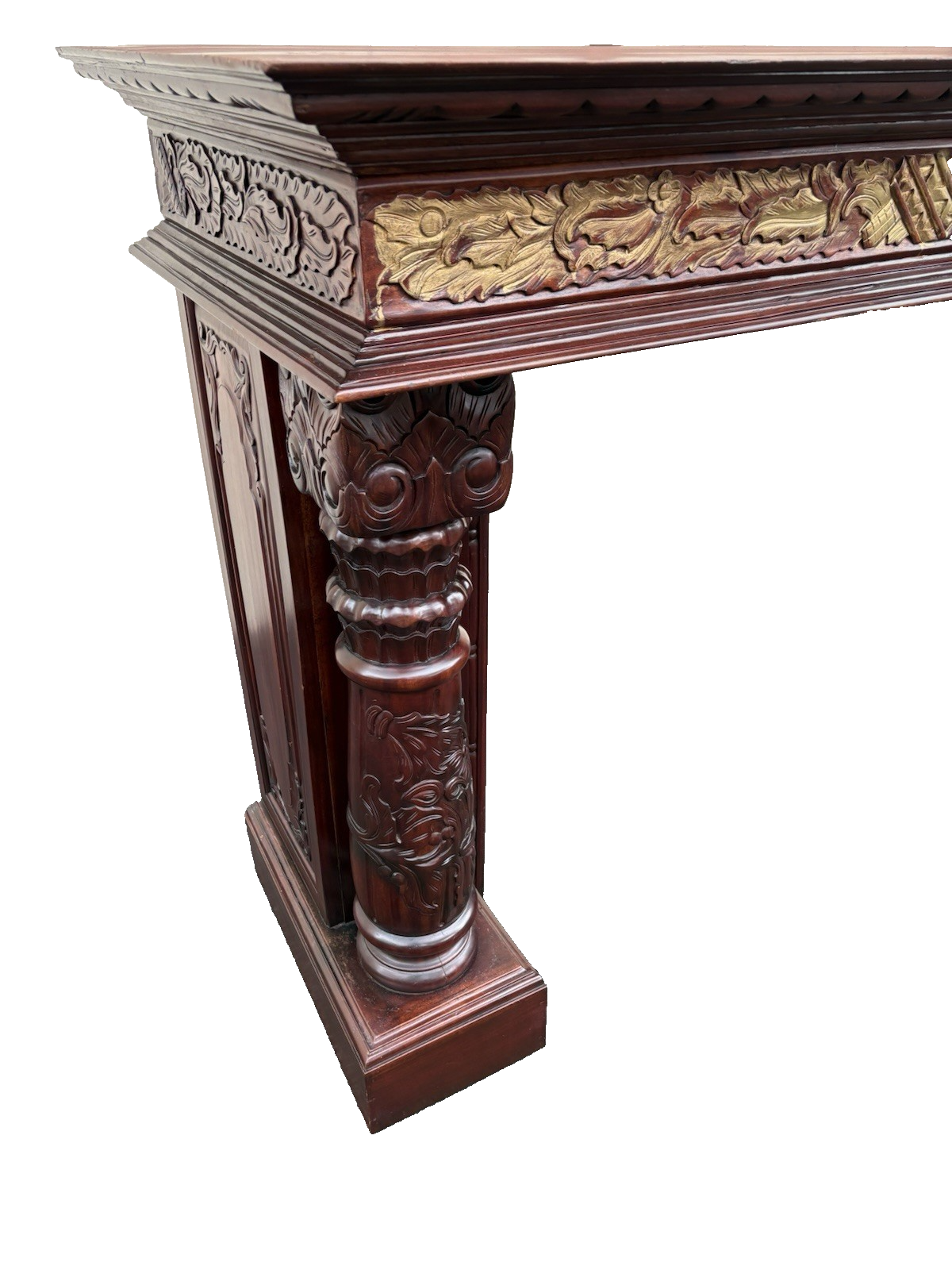 66878  Solid Mahogany Fireplace Mantle