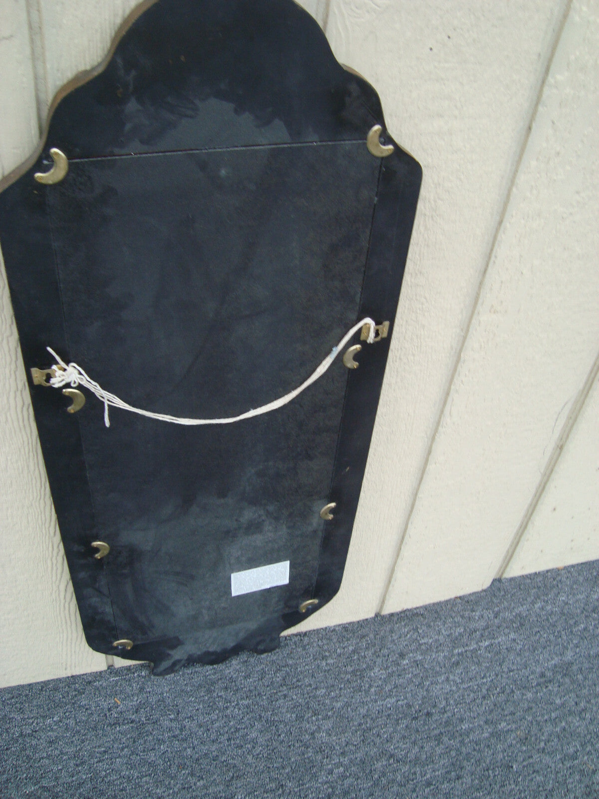 61266  Modern Carved Mirror in Fancy Picture Frame