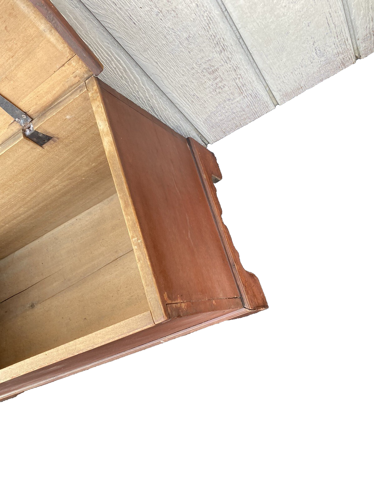 65284 Antique Tool Box Storage Chest Blanket Chest