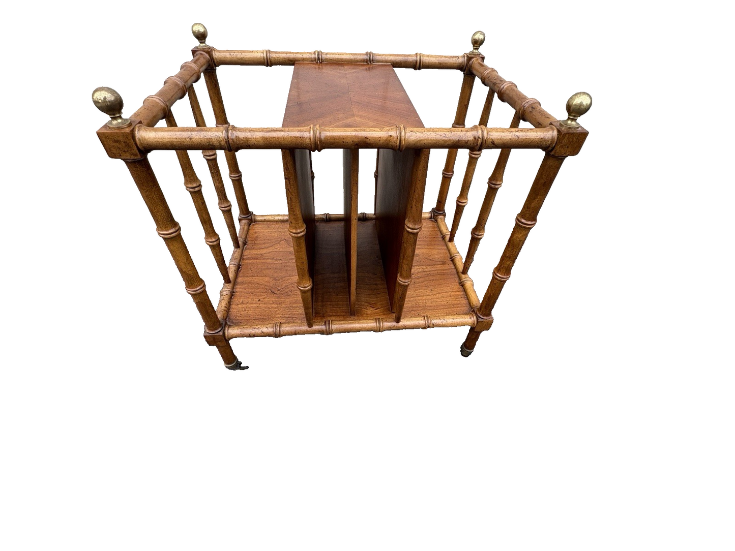 67041 Bamboo Magazine Rack Book Stand