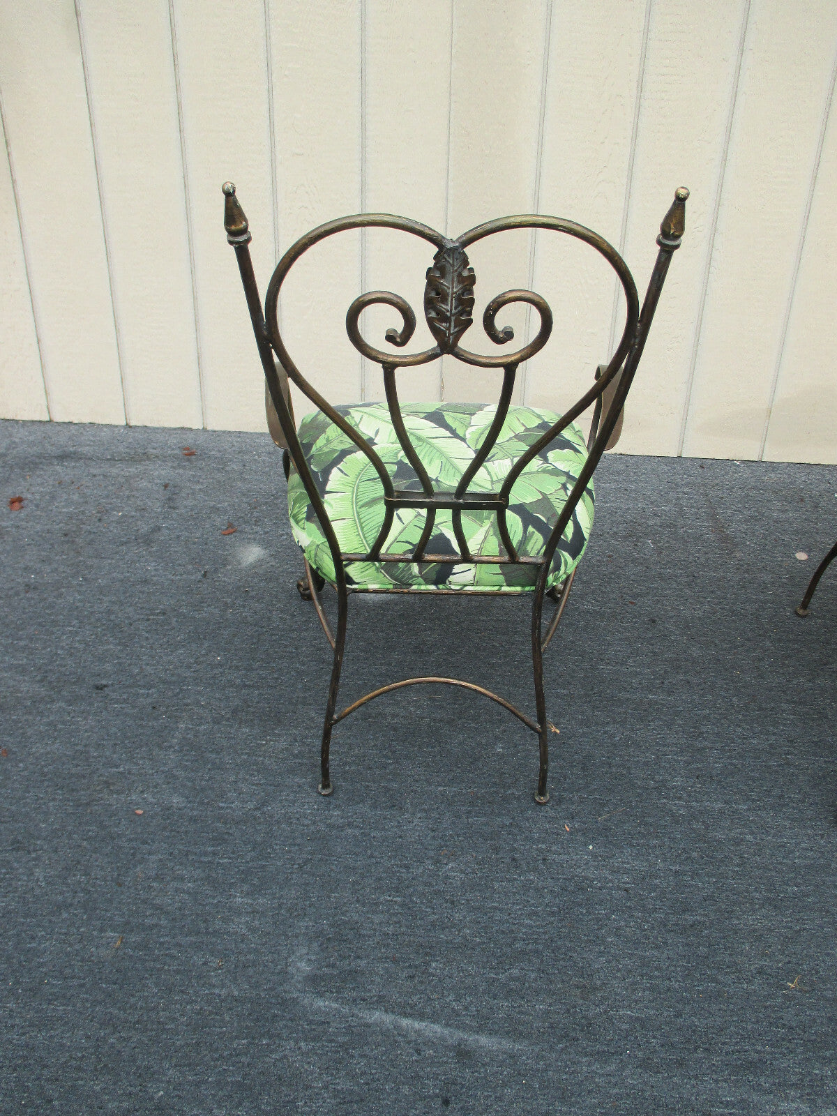 62359   Set of 4 QUALITY Metal Dining Kitchen Chairs